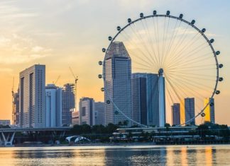 Check in vòng quay Singapore Flyer, chiêm ngưỡng toàn cảnh đẹp Singapore Check in vòng quay Singapore Flyer, chiêm ngưỡng toàn cảnh đẹp Singapore